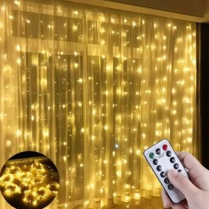 Užuolaida  300 L.  3 m. x 2,5 m  Micro LED